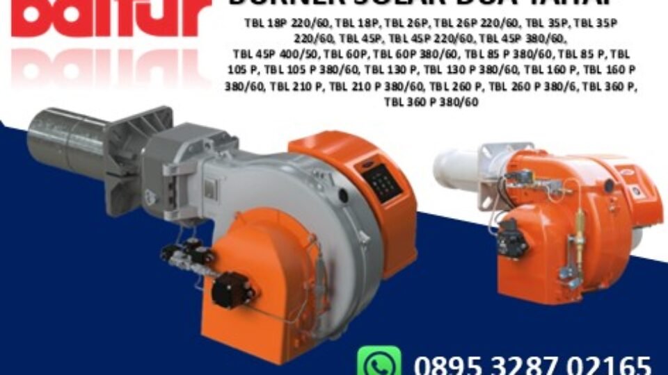 OIL BURNER BALTUR DUA TAHAP