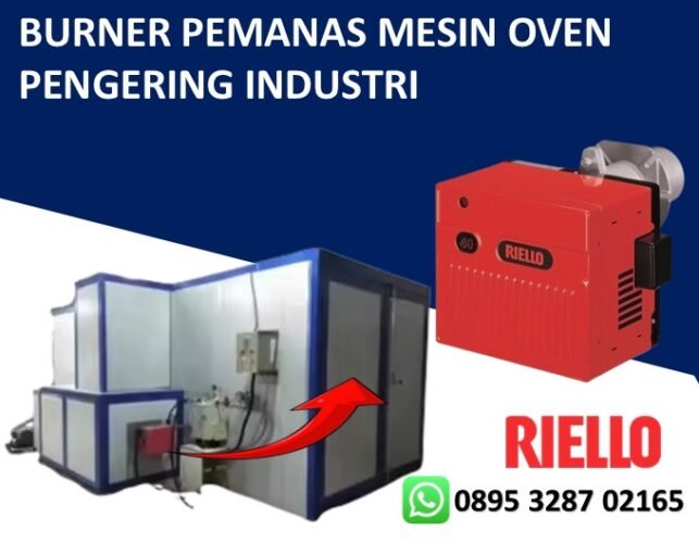GAS BURNER RIELLO RS MESIN OVEN PENGERING INDUSTRI