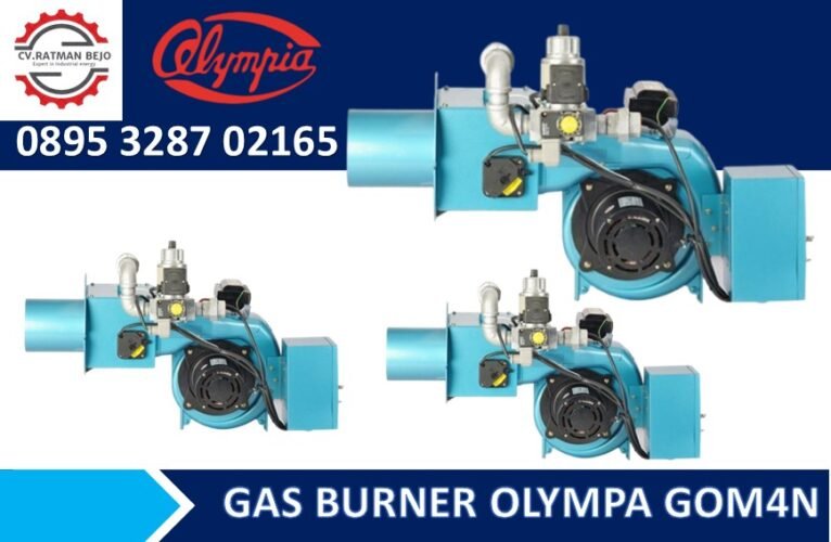 GAS BURNER OLYMPA GOM4N SINGLE STAGE 