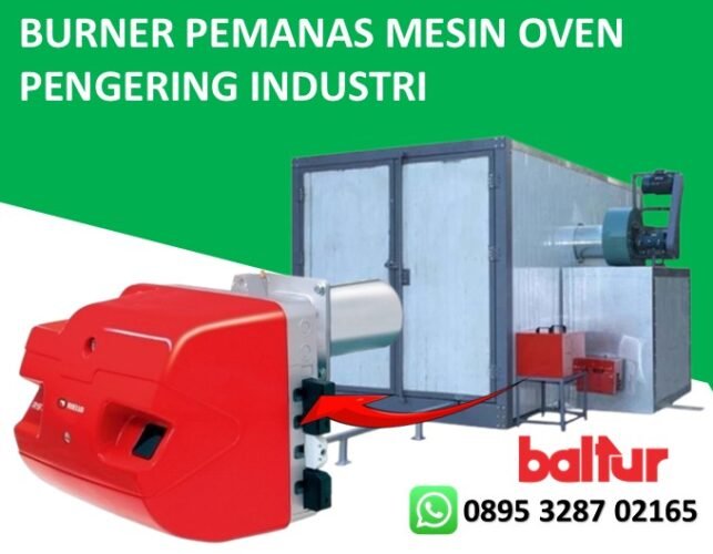 GAS BURNER RIELLO MESIN OVEN PENGERING INDUSTRI