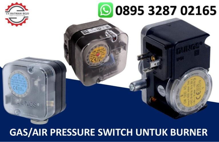 GAS/AIR PRESSURE SWITCH UNTUK BURNER 