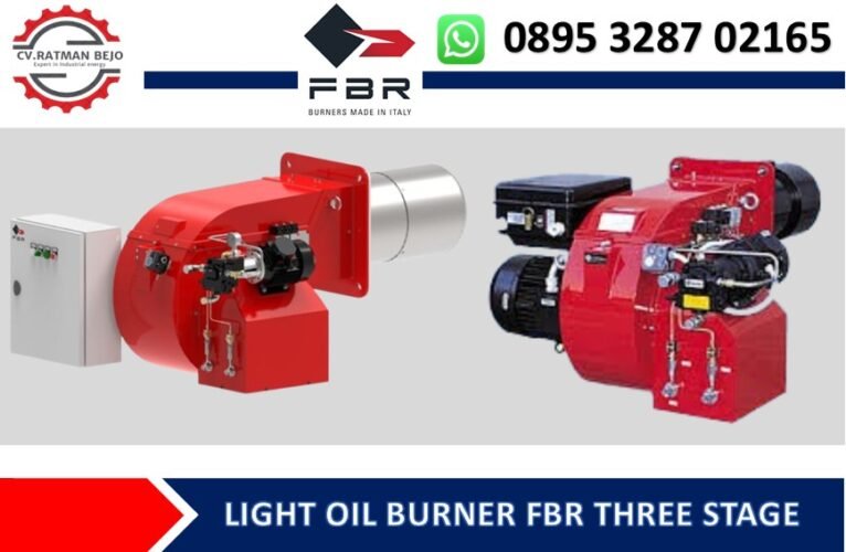 LIGHT OIL/SOLAR BURNER FBR-THREE STAGE 