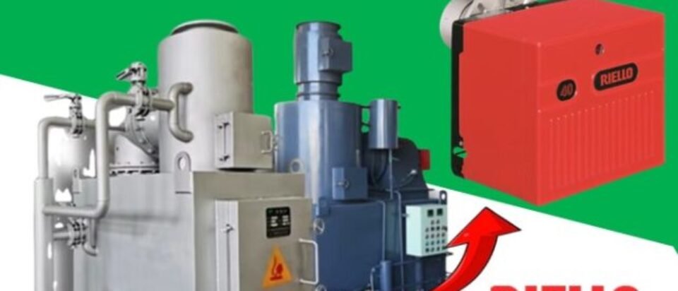 LIGHT OIL BURNER RIELLO UNTUK TUNGKU INCINERATOR PEMBAKAR SAMPAH