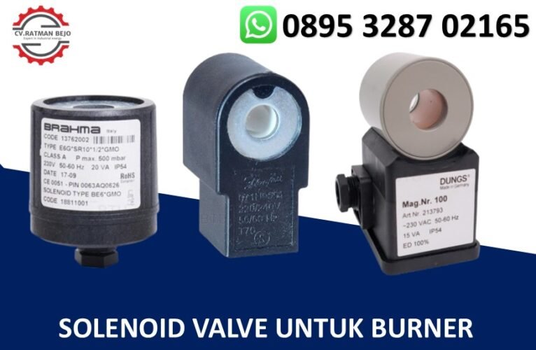 JUAL SOLENOID COIL VALVE UNTUK BURNER 