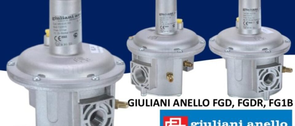 GAS REGULATOR GIULIANI ANELLO FGD, FGDR, FG1B