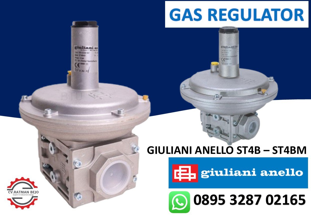 JUAL GAS REGULATOR GIULIANI ANELLO ST4B-ST4BM