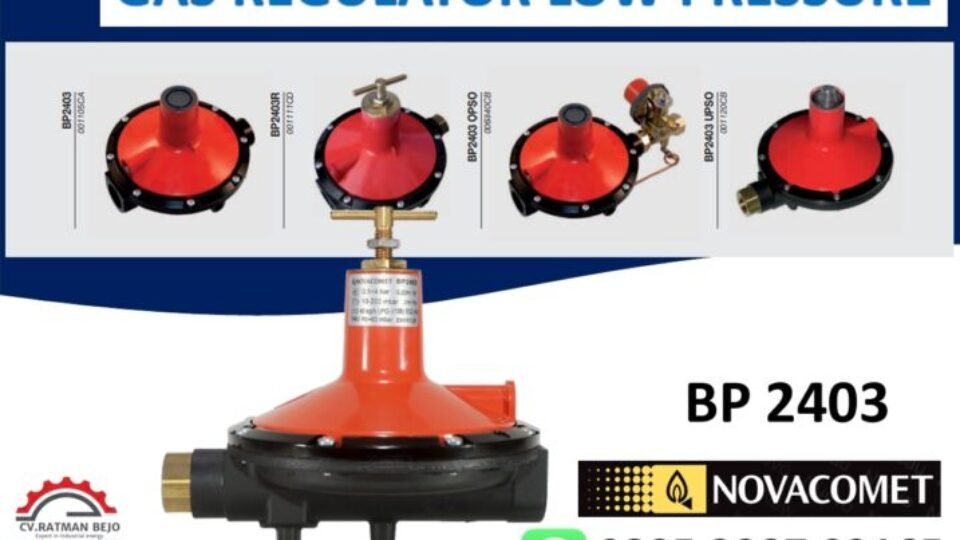 GAS REGULATOR NOVACOMET BP 2403
