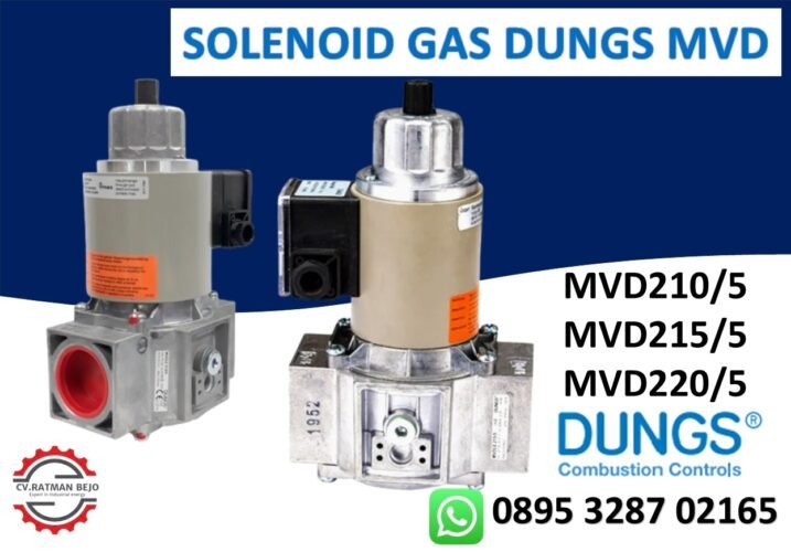 SOLENOID VALVE GAS DUNGS MVD210-5-MVD215-5-MVD220-5