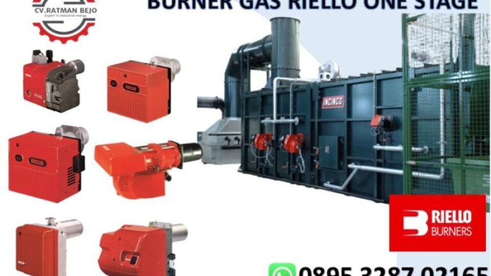 GAS BURNER INCENERATOR – RIELLO ONE STAGE