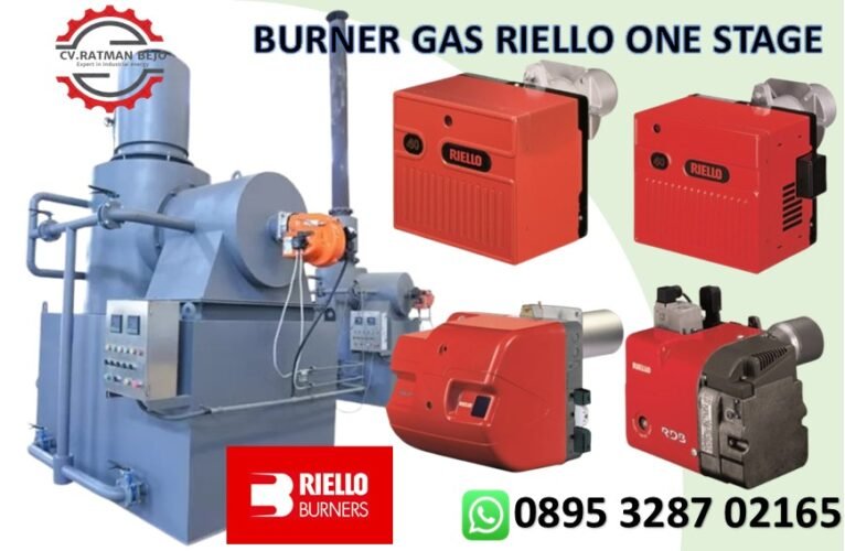 JUAL GAS BURNER INCENERATOR - RIELLO