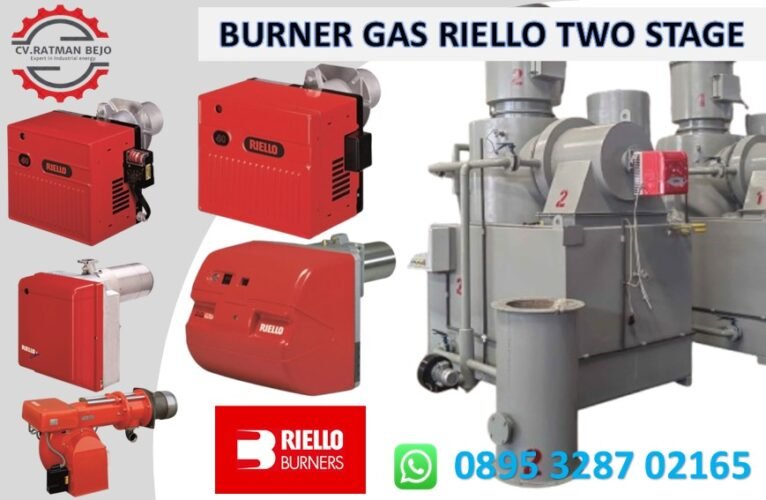 JUAL GAS BURNER INCENERATOR - RIELLO