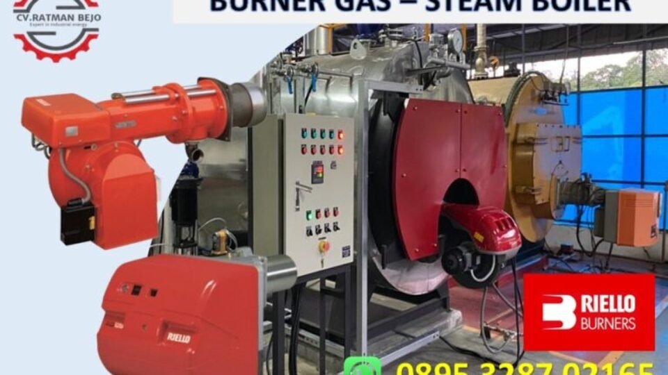 GAS BURNER – STEAM BOILER