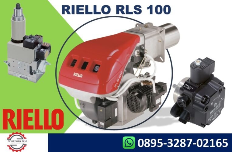 JUAL DUAL FUEL BURNER RIELLO RLS 100