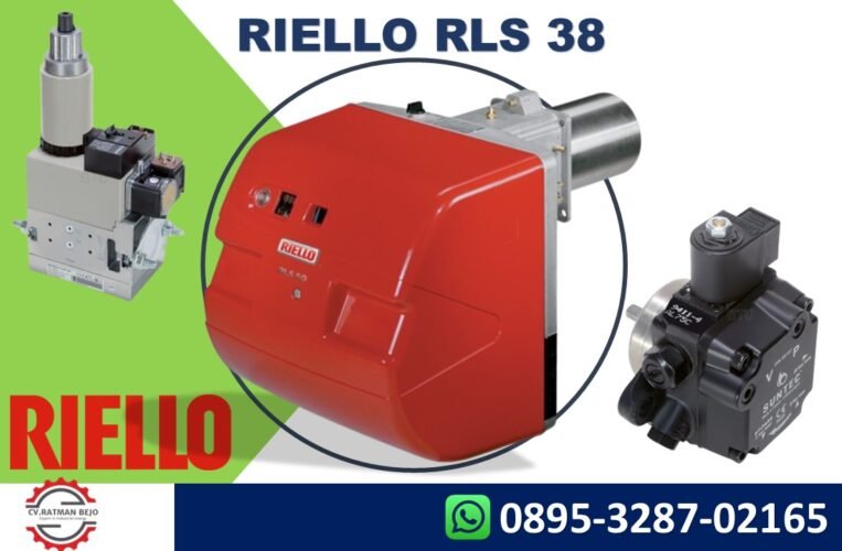 JUAL DUAL FUEL BURNER RIELLO RLS 38