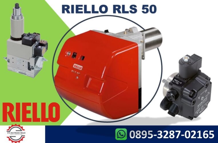 JUAL DUAL FUEL BURNER RIELLO RLS 50