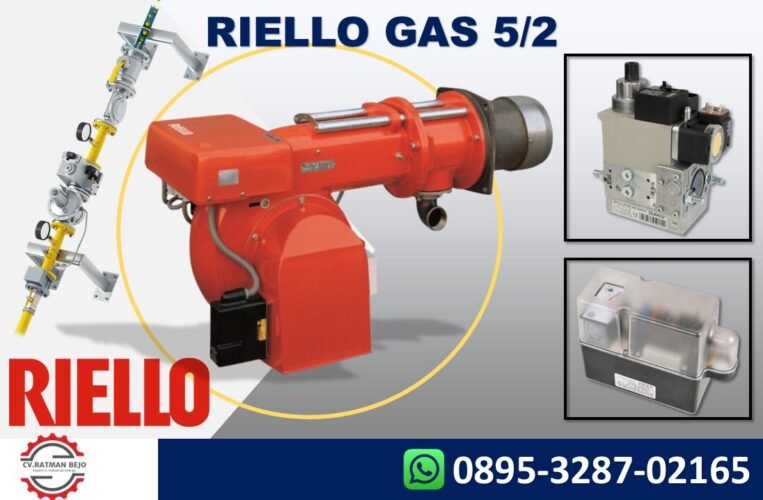 JUAL GAS BURNER RIELLO GAS 5/2