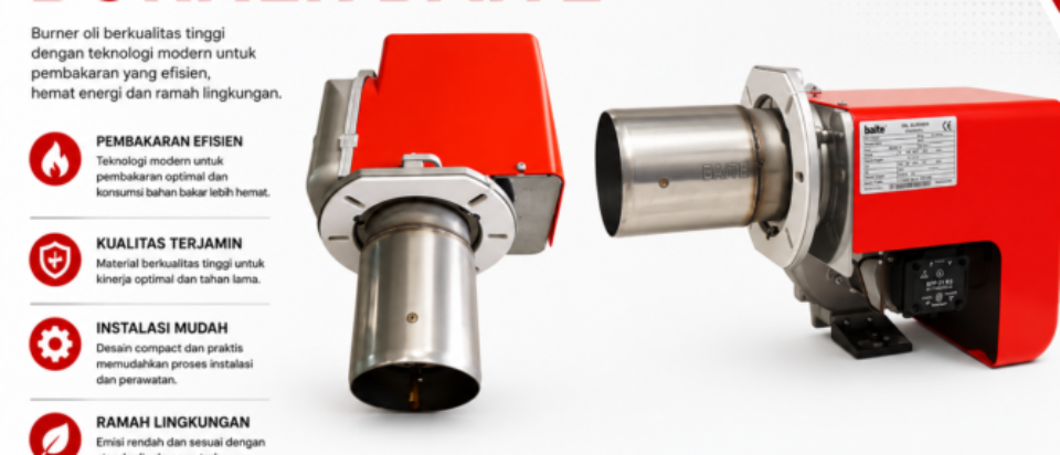 OIL BURNER BAITE BTN 15/ BTN 20/ BTN 30 L/LR – 83 – 310 kW