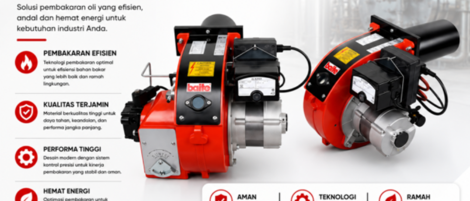 OIL BURNER BAITE BT 14 L/LR – 89 – 172 kW
