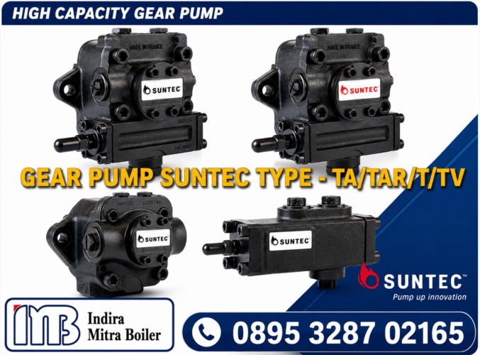 JUAL GEAR PUMP SUNTEC TYPE – TA / TAR / T / TV (KAPASITAS BESAR)
